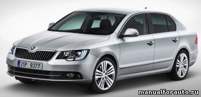 Установка сигнализации Skoda Superb 2013