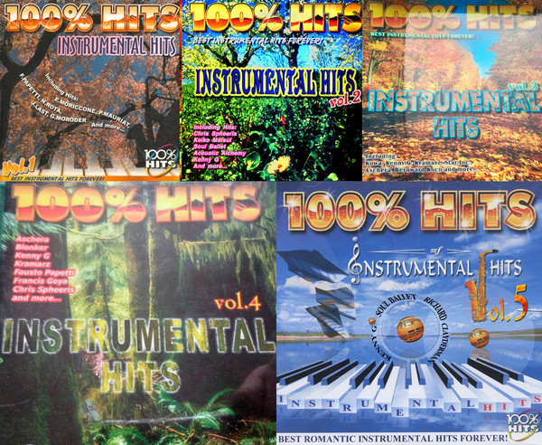 VA — 100% Instrumental Hits vol. 1-5 1998 - 2018 (2020)